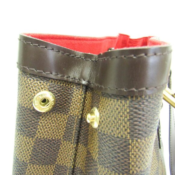 LOUIS VUITTON Authentic Brown Damier Bag - Picture 6 of 11